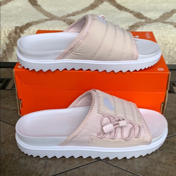 WMNS NIKE ASUNA SLIDE NA White Ghost-Barely Rose - Picture 2 of 16